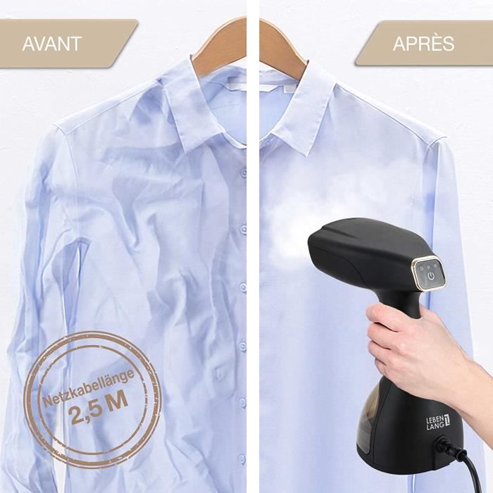 Defroisseur Thermique Defroisseur Vapeur 1500W-25G/Min