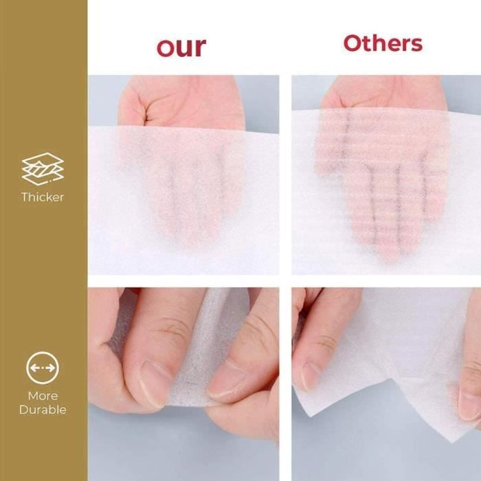 DIYEAH 100 Feuilles Mousse EPE 15x15 Cm – Coussin De Protection Déménagement Verre Vaisselle Fragile Anti-Choc