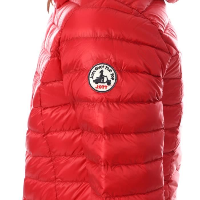 Veste jott rouge femme best sale