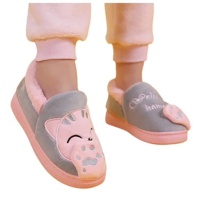 Bébé garçons filles pantoufles chaussures anti-dérapant semelle souple  dessin animé mocassins champignon enfant en bas âge/petit enfant chaud  pantoufles intérieur/extérieur 