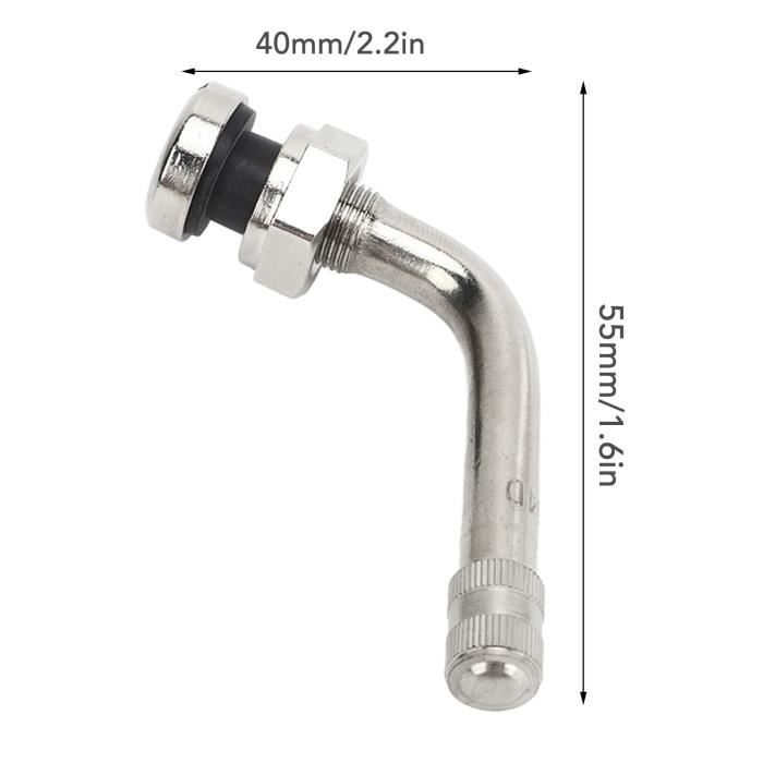 Tr554d Valve de camion de roue en aluminium métrique Vanne de Camion de Roue ...