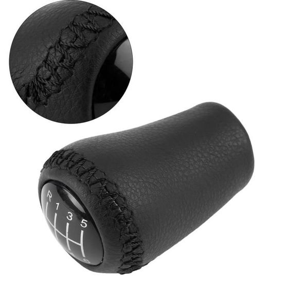 Pommeau De Levier De Vitesse Noir Pour Mazda 2 MK2 (2007-2014) – Confortable Et Design Sportif – Réf DL4146030
