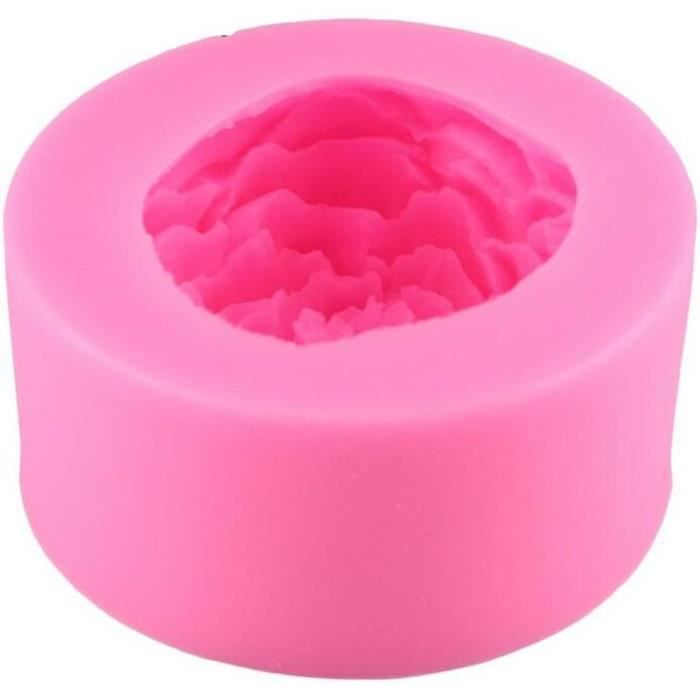 Moules Silicone Fleurs Pour Bougies, Fondant, Chocolat - 8 Pièces, Formes Chrysanthème Et Marguerite, Résistant Chaud/froid - 4