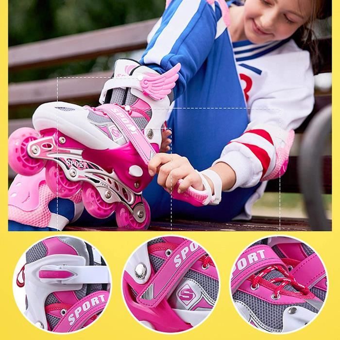 RUMOCOVO® Rollers en ligne réglables for Enfant Rollers Quad