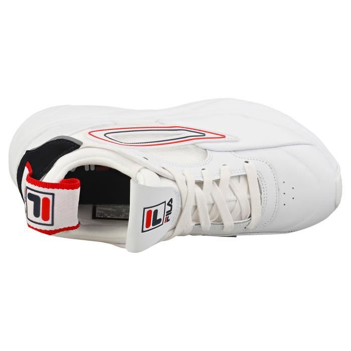 Basket fila bleu blanc rouge top