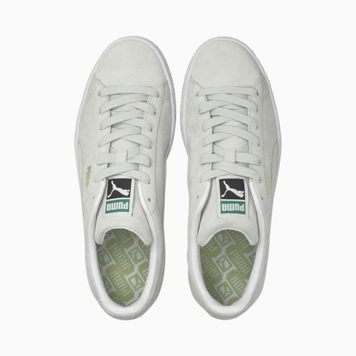 Baskets Puma Suede Classic XXI bleu blanc Bleu blanc Cdiscount Chaussures