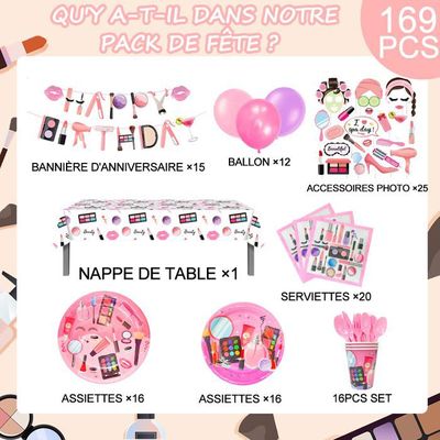 Anniversaire Décoration 37 Pcs,Fête Décoration,Ballons Décoration,Latex