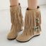 bottes franges