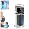 VENTILATEUR Climatiseur Portable Pour Chambre - Ventilateur Climatiseur Mobile,Unité de Climatisation Évaporative - Refroidisseur