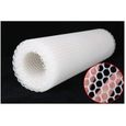 Grillage Plastique Filet de Protection en Plastique,Trou 0.8cm, 1×1 M, Clôture Escalier Net, Animal Clôture Balcon Maison Nette A304-0