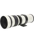 KAI Téléobjectif Zoom manuelle 420-800mm F8.3-16 pour Canon Monture EF Caméra - Blanc-0