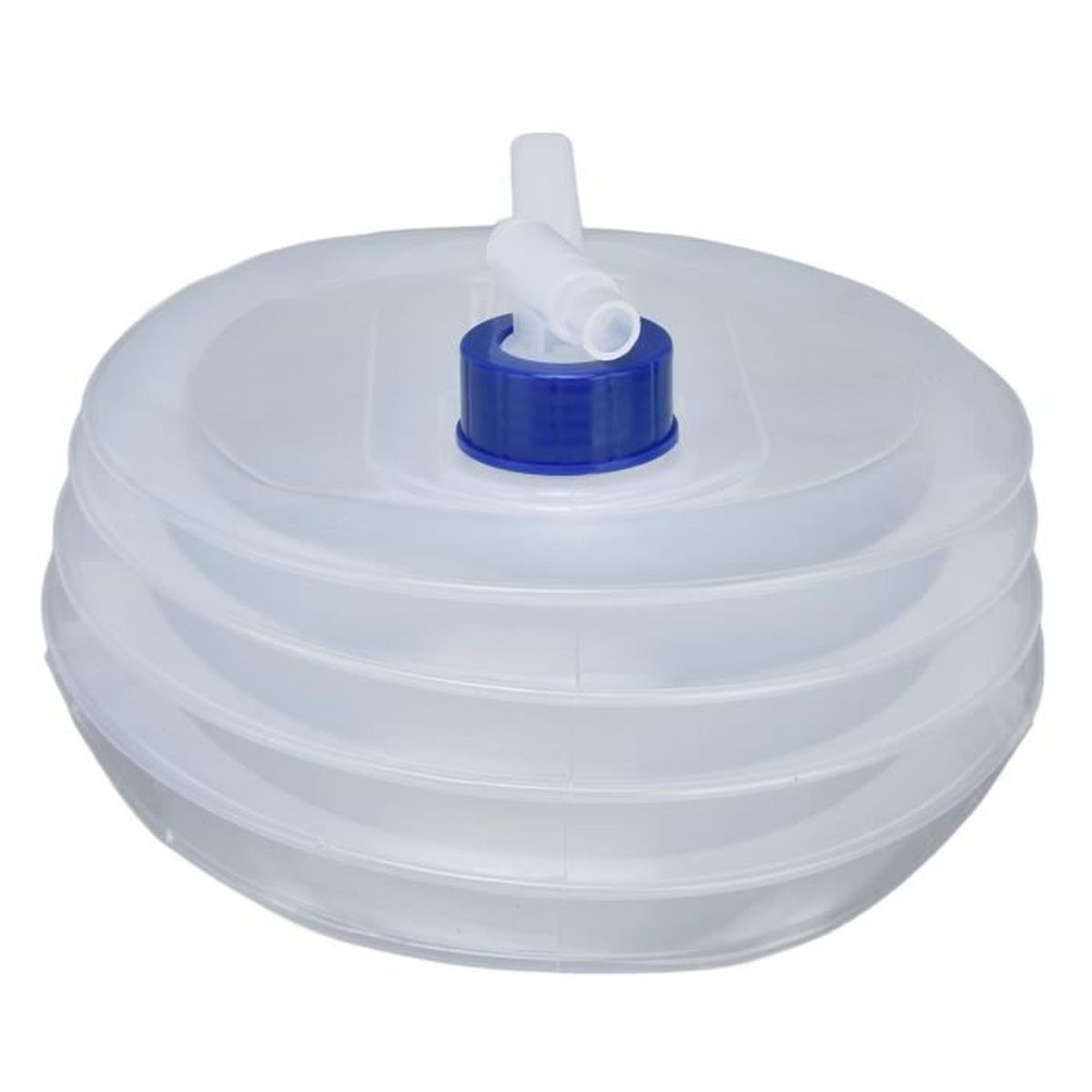 2 Pcs Conteneur d'Eau Potable Pliable, Réservoir d'Eau Pliable, 10 Litres pour Camping en Plein Air Randonnée Pique-Nique Barbecue