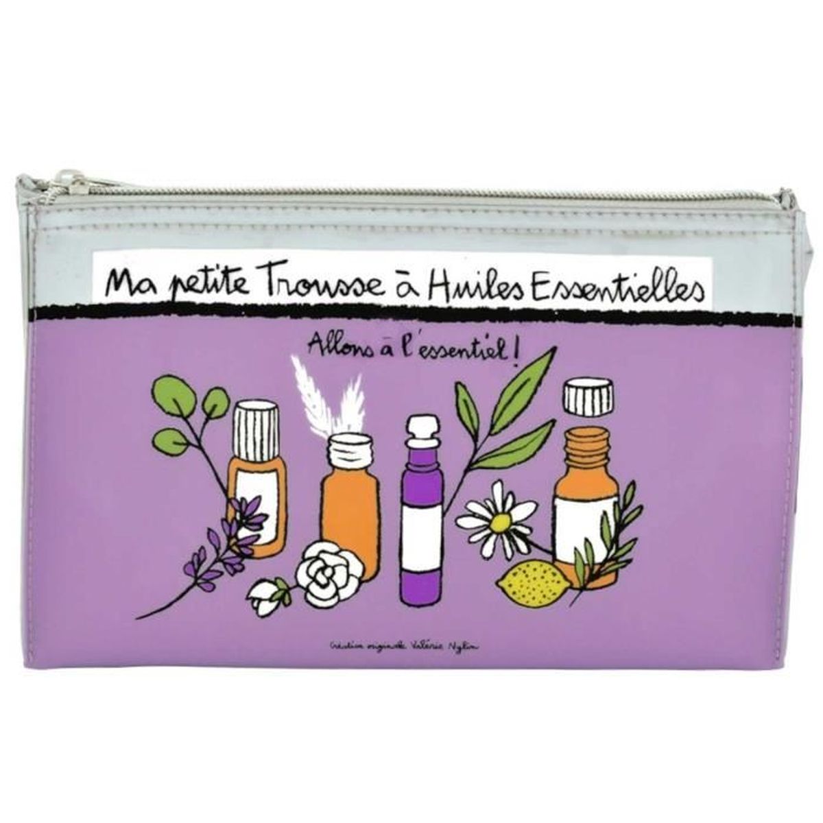 Trousse De Rangement A Huiles Essentielles Violet Idee Cadeau