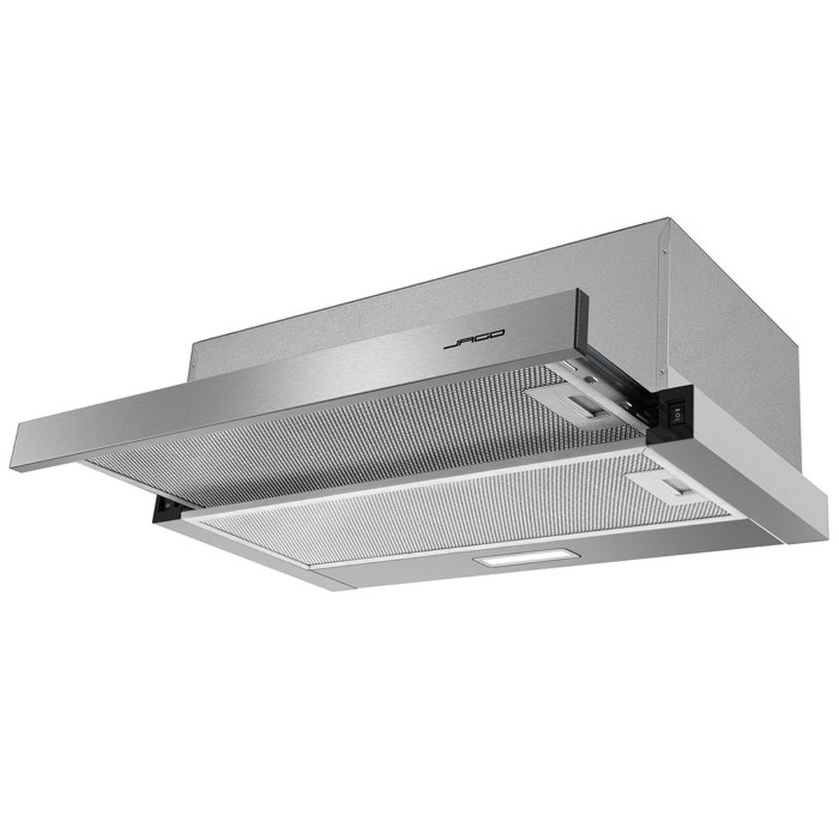 Klarstein Hotte Aspirante Encastrable 72 cm Hotte Aspirante Silencieuse  Hotte de Cuisine avec Lampes LED Débit d'Air Puissant 439 m³/h Minuterie