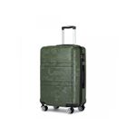 Kono Valise de Voyage 51.5x21x38cm Trolley Rigide en ABS + PC avec Bagages à Main à 4 roulettes et Serrure TSA Cabine, Vert Mar