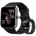 Blackview Montre Connectée Homme Femme avec Appels Bluetooth Assistant Vocal Sommeil Podomètre Smartwatch pour Android iOS Noir