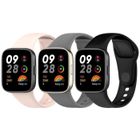 LECMACY 3 Pièces Bracelet Compatible pour Xiaomi Redmi Watch 3, Bracelet Redmi Watch 3 Fitness Bande de Remplacement Strap Extensible