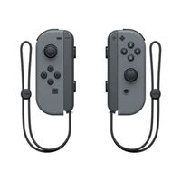 MANETTE JEUX VIDEO Gris gris - Manette de jeu sans fil Bluetooth pour Nintendo Switch Joy Pad Joystick Pomercons Joy Cons 6