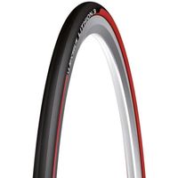 Pneu vélo route Michelin Lithion 3 Performance Line Grip Compound - 700x23C (23-622) - Noir rouge - Tubetype