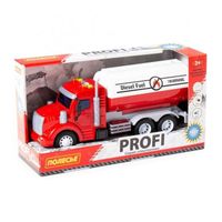 Polesie "Profi", voiture-jouet à réservoir inertiel (avec lumière et son) (rouge)
