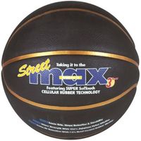 Ballon de basketball enfant Spordas StreetMax - noir - Taille 5