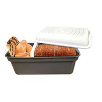 Boîte de conservation BREAD MAGIC - VENTEO - Pour le pain et les viennoiseries - Préserve la saveur - Base antidérapante 