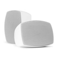 Enceintes Murales étanches IPX5 – 20 Watts, Parfaites Pour Ta Terrasse Ou Ton Jardin !