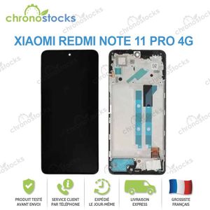 Écran Complet Original Xiaomi Redmi Note 12 Pro 5G - LCD + Châssis