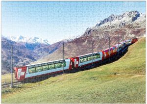 PUZZLE Train Panoramique À Andermatt, Uri, Suisse - Premi