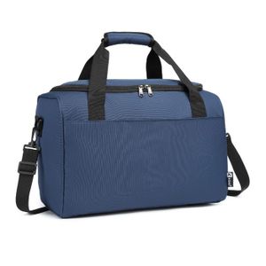 Sac De Cabine Approuvé Avion – 45x30x20 Cm – Sous Siège – Polyester Noir – Unisexe