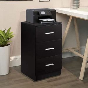 CAISSON DE BUREAU  COSTWAY Caisson de Bureau Meuble de Rangement avec