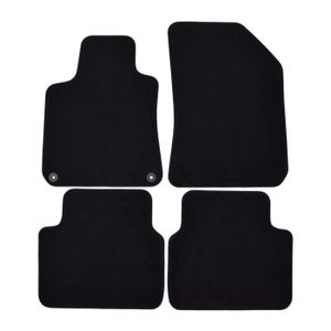 Tapis De Sol Voiture Pour Peugeot 308 Phase 2 (2013-2021) - 4 Pièces Avant/arrière - Imperméable, Antidérapant - Protection Complète