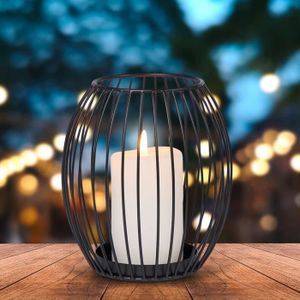 Bougie chauffe-plat LED pour photophore dôme en porcelaine - Lumière sûre  et étanche