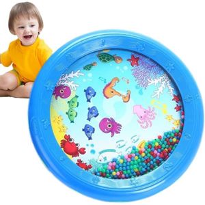 Tambour D'Océan 25cm - Instrument De Percussion Relaxant Avec Billes D'Acier Pour Sons Des Vagues