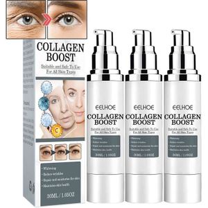 ANTI-ÂGE - ANTI-RIDE 3 pcs Collagen Boost Sérum Anti-âge,Collagen Boost