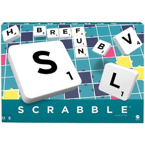 JEU SOCIÉTÉ - PLATEAU Jeu de Société - Mattel Games - Scrabble Classique