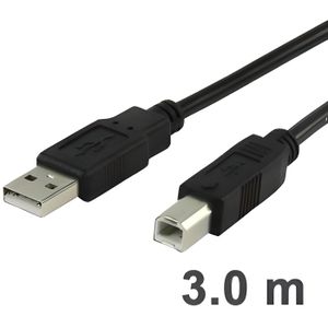 Value Line CABLE USB HAUTE QUALITE 2 mètres pour imprimante Espon Canon HP BROTHER etc ... 