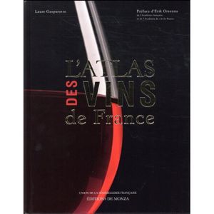 LIVRE VIN ALCOOL  Livre - l'atlas des vins de France (édition 2018)