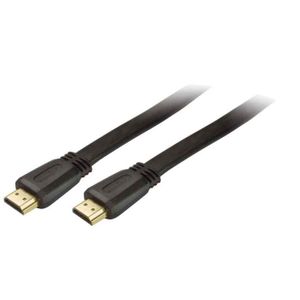 CÂBLE TV - VIDÉO - SON BASIC-S câble HDMI plat, HDMI A mâle - mâle