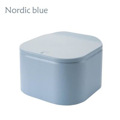 Mini Poubelle Cuisine Salle De Bain 19 19 12 Cm Bleu Achat Vente Poubelle Corbeille Mini Poubelle Cuisine Salle De Cdiscount