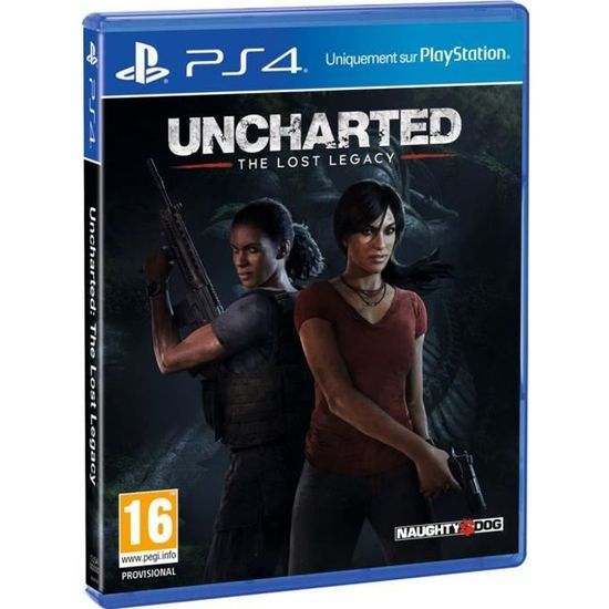 Uncharted: The Lost Legacy Jeu PS4