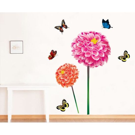 FIOBEE Décoration De Chambre De Filles Et Garçons Avec Lumière LED - Décoration Murale Motivante Pour Chambre à Coucher, Chambre De Fille, Salle D'étude, 8 Types De Lumières, Papillon Violet