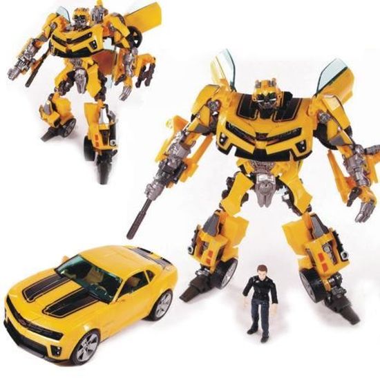 TRANSFORMERS ULTIMATE BUMBLEBEE Camaro Chevey Voiture transformable Robot Hasbro EUR 225,00