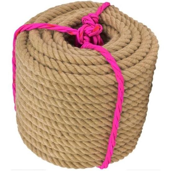 Corde en polypropylène, torsadée 3 torons 3/8 x 50' 60152 BEN-MOR