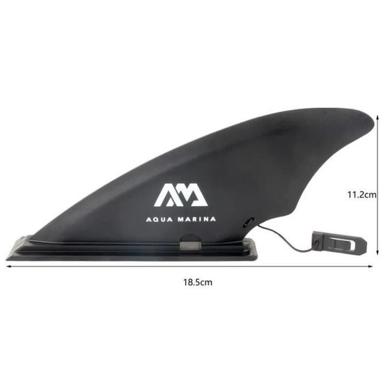 Ailerons De Surf UP100 MR Twin + Remorque - Nylon Et Fibre De Verre - Pour Shortboard Futures