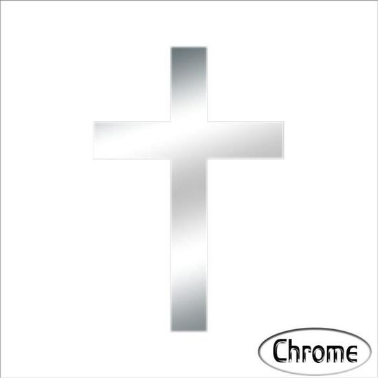 Croix Chrétienne Murale En Bois 30 Cm - Décoration élégante Pour Chambre Ou Salle De Prière - 5
