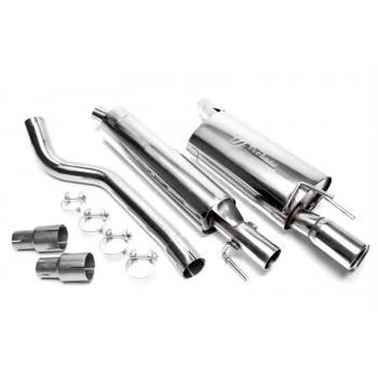 Ligne D'échappement Complète Pour Opel Corsa B 1.4/1.6 (08.1994-2000) - Kit 2 Silencieux