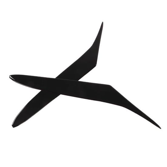 Paupières De Phare Avant (x2) – Compatible Ford Mondeo MK4 (2007-2013) – Noir, Style Sportif