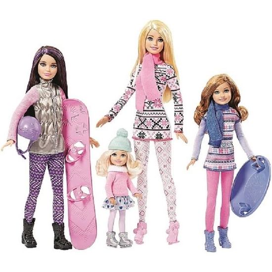 Barbie avec ses soeurs shop