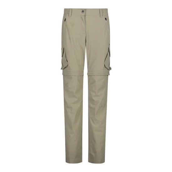Pantalon De Randonnée Convertible Mountain Hardwear Femme - Taille 12 - Beige (Tan) - Zip Off